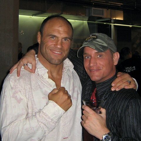 Our head instructor with UFC Hall of Famer Randy Couture, another student of Master Toddy.